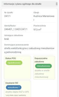 Działka na sprzedaż