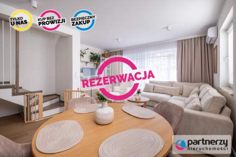 Gotowy bliźniak wysoki standard ogród