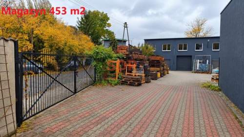 Księże Małe Magazyn 453 m2, 39x11 m, h 4,3 m