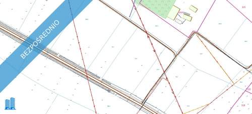 Działka z wz 30x95m