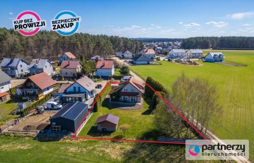 Dom wolnostojący na dużej działce 1258m2