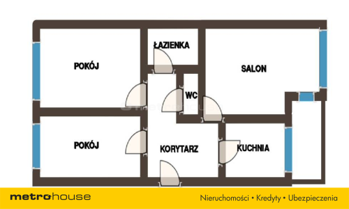 TRZY POKOJE, DUŻY TARAS OSIEDLE POŁUDNIE