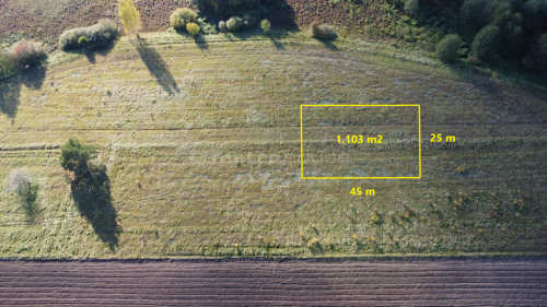 Działka na sprzedaż, 1103 m2, Brańszczyk
