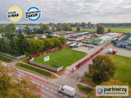 Hale i pow. produkcyjno-biurowe, duża działka