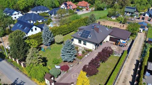 Komfortowy dom 188m2 - garaż, biuro, piękny ogród