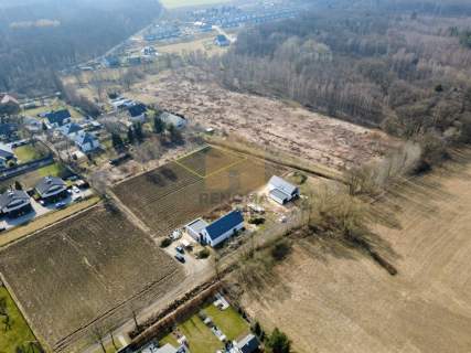 Działka budowlana 1000m2 media blisko Leśnicy