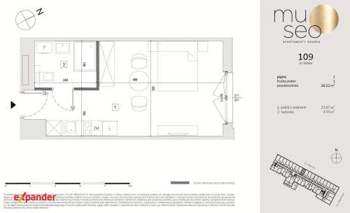 Apartament inwestycyjny w samym centrum, ul. Żabi Kruk, Gdańsk