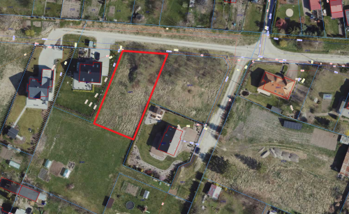 Działka budowlana nr 188/3 obręb 18 Malbork Urocza 1193 m2