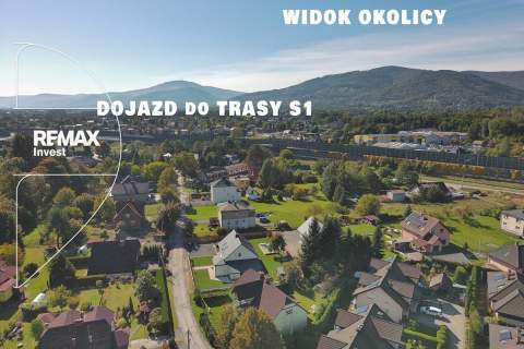 Wilkowice 40 arów pod domy i bliźniaki