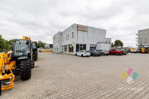 Obiekt z parkingiem, częścią warsztatowo - biurową 500m2