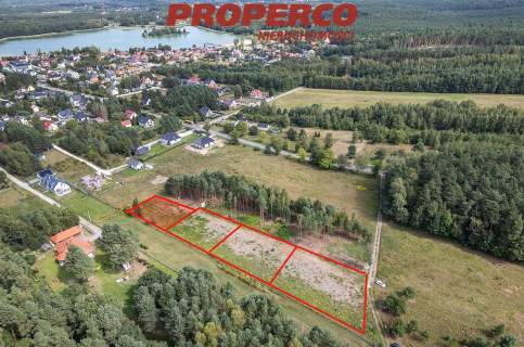 Działka 876m2, las, zalew - Borków gm.Daleszyce