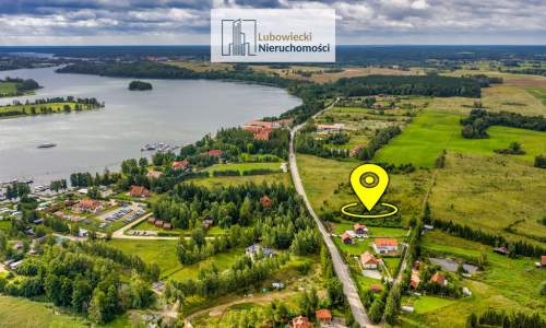 Działka Mazury koło Mikołajek z koncepcją 15 domów