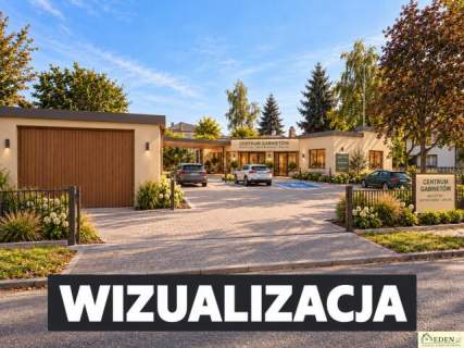 Działka z dwoma domami i garażem - centrum Łukowa