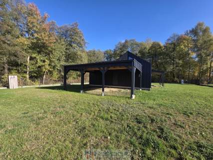 Nowoczesny dom 90 m w Golicach blisko natury