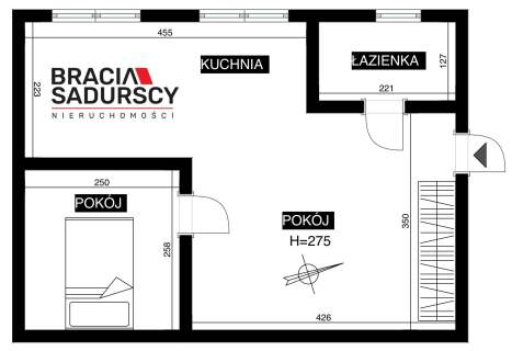 Mieszkanie 2-pokojowe w ścisłym centrum Krakowa