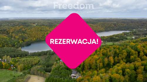 Działka przy lesie   sasiedztwo dwóch jezior 