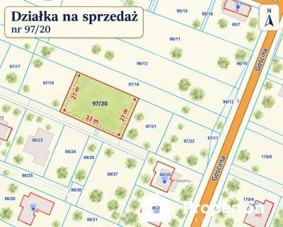 Działka w Ignatkach 886 m z WZ