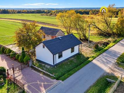 Urokliwy mały domek na wsi Dziewiątle, cisza, sp