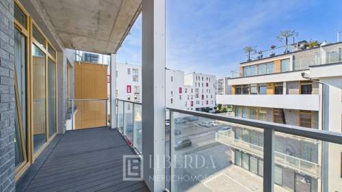 Dwupoziomowy apartament - 2 balkony - taras na dachu