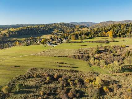 Działka budowlana w Łopusznej z widokiem na Tatry