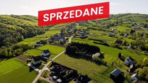 Działka budowlana Lichwin - gm. Pleśna 