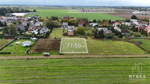 Działka budowlana Zdziechowice Pławce gm. Środa Wlkp.