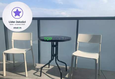 Eleganckie 2 pokoje, duży balkon, klimatyzacja