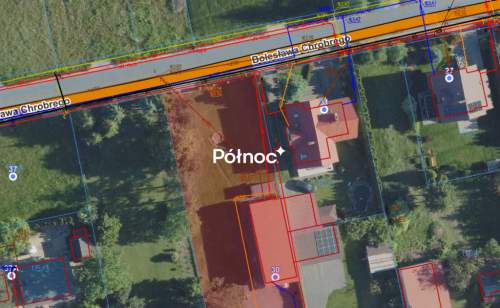 Działka budowlana 510 m Lubartów, Chrobrego