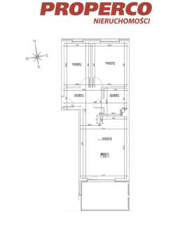 Mieszk 3 pok,55m2,parter, Telegraf, kameralny bud.