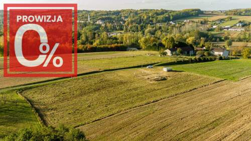 Działka 54 ary z fundamentami domu i projektami - Łęki Dolne...