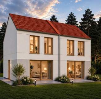 Bliźniak 100m2 strych 50m2, ogród, las, Legionowo