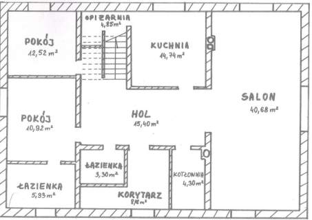 Przestronny dom garaż dwustanowiskowy 6 sypialni 244,5m2