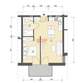 Apartament od południa z widokiem STREFA SPA