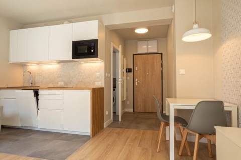 Kawalerka 26 m2, balkon - Kręta 23, Nadodrze