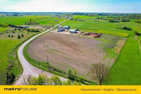 Działka budowlana 1225 m2 - Krupin przy Olecku