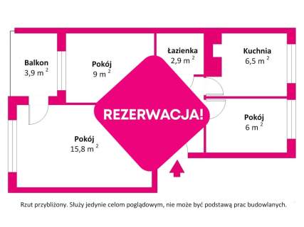 Na sprzedaż mieszkanie do remontu w Ełk