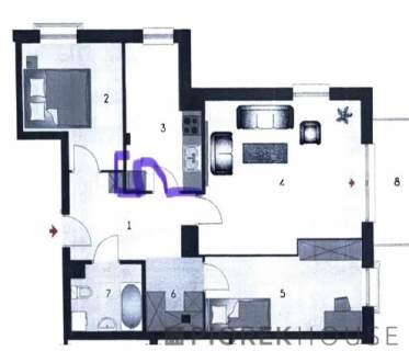 4-pokojowe mieszkanie w Rembertowie