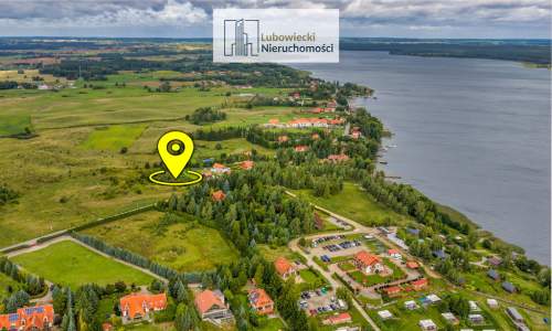 Działka Mazury koło Mikołajek z koncepcją 15 domów