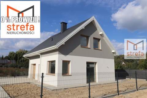 Dom Nr 7 Wolnostojący z garażem w bryle