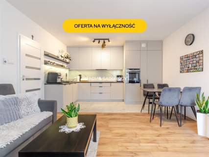 2 pokoje 46,15 m ogródek garaż podziemny 2023r