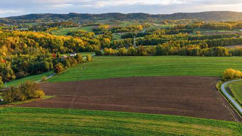 Działka rolna 2,60 ha   Łęki Górne - gm. Pilzno 