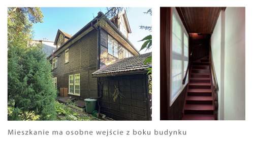Dwupoziomowe mieszkanie w Górnym Sopocie