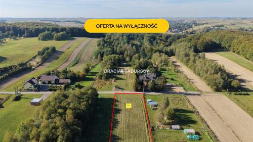 DZIAŁKA 60 AR. ROL-BUDOWLANA MEDIA SĄSPÓW SPOKÓJ