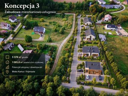 Nieruchomość inwestycyjna z potencjałem.Dzierżążno