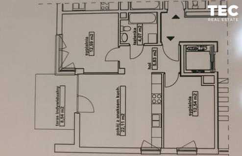 Dla Rodziny 3 pokoje - 57m2 Atrakcyjna Lokalizacja
