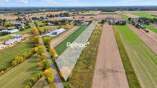 Działka 1,49 ha Sławacinek Nowy, dojazd z dwóch stron