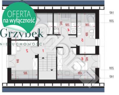 Nowy wolnostojący, widokowa działka blisko Krakowa