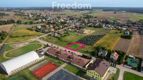 Atrakcyjna działka budowlana 1100m2 z MPZP