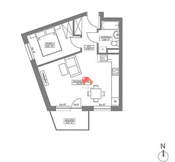 DEWELOPERSKIE 2 POK. 41,61M2 WZG. WOLNOŚCI BEZ PCC I PROWIZJI