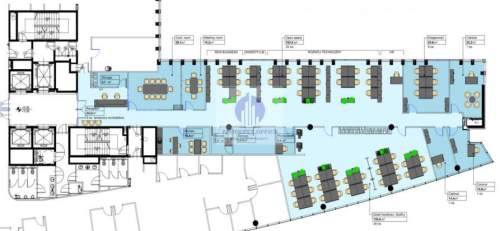Śródmieście lokal biurowy 752 m2 do podnajmu